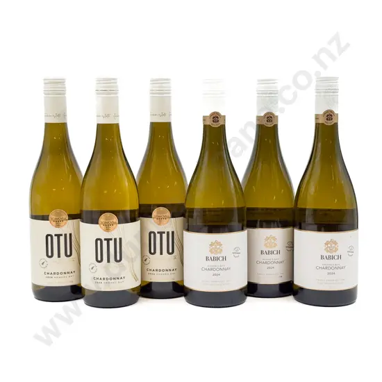NZ Six Assorted Chardonnay