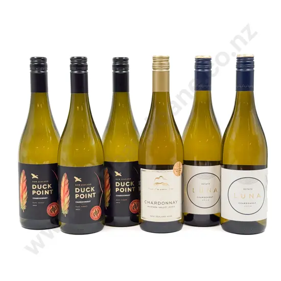 NZ Six Assorted Chardonnay