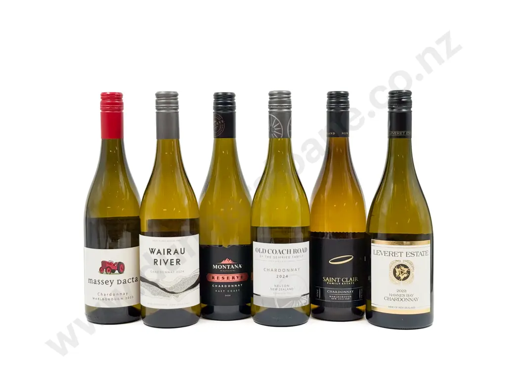 NZ Six Assorted Chardonnay Image 1++