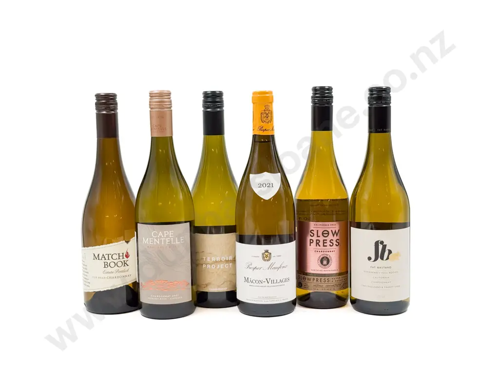NZ Six Assorted Chardonnay Image 1++