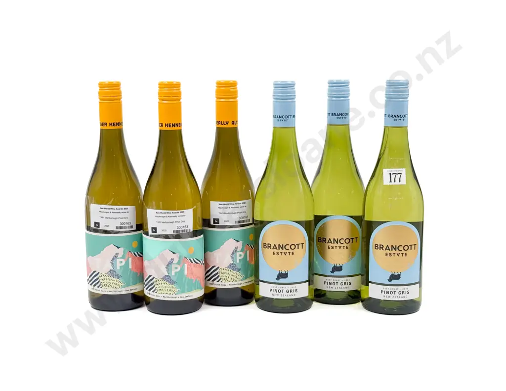 NZ Six Assorted Pinot Gris Image 1++