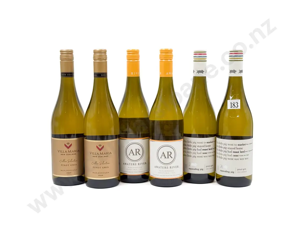 NZ Six Assorted Pinot Gris Image 1++