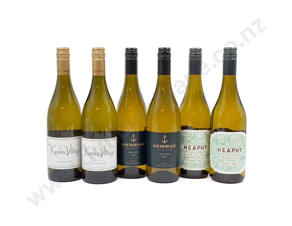 NZ Six Assorted Pinot Gris Image 1++