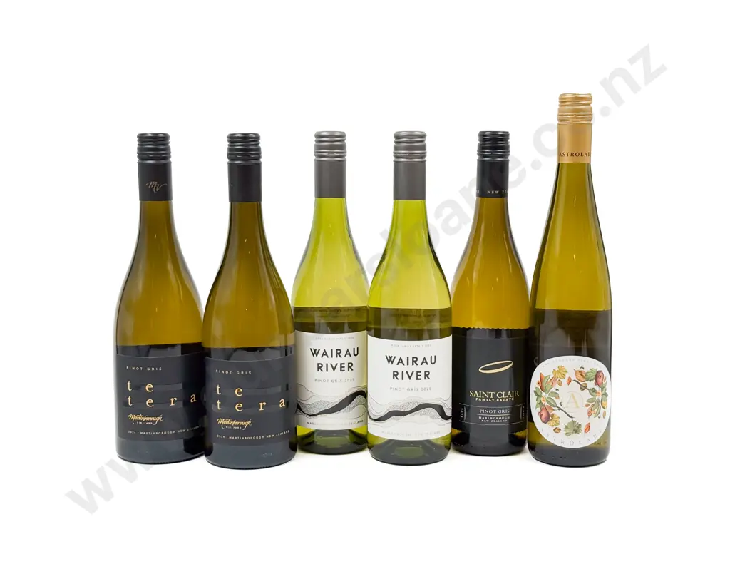 NZ Six Assorted Pinot Gris Image 1++