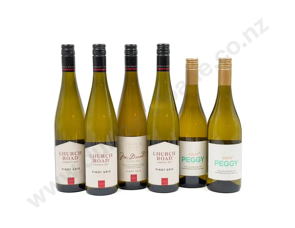 NZ Six Assorted Pinot Gris Image 1++