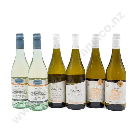 NZ Six Assorted Pinot Gris