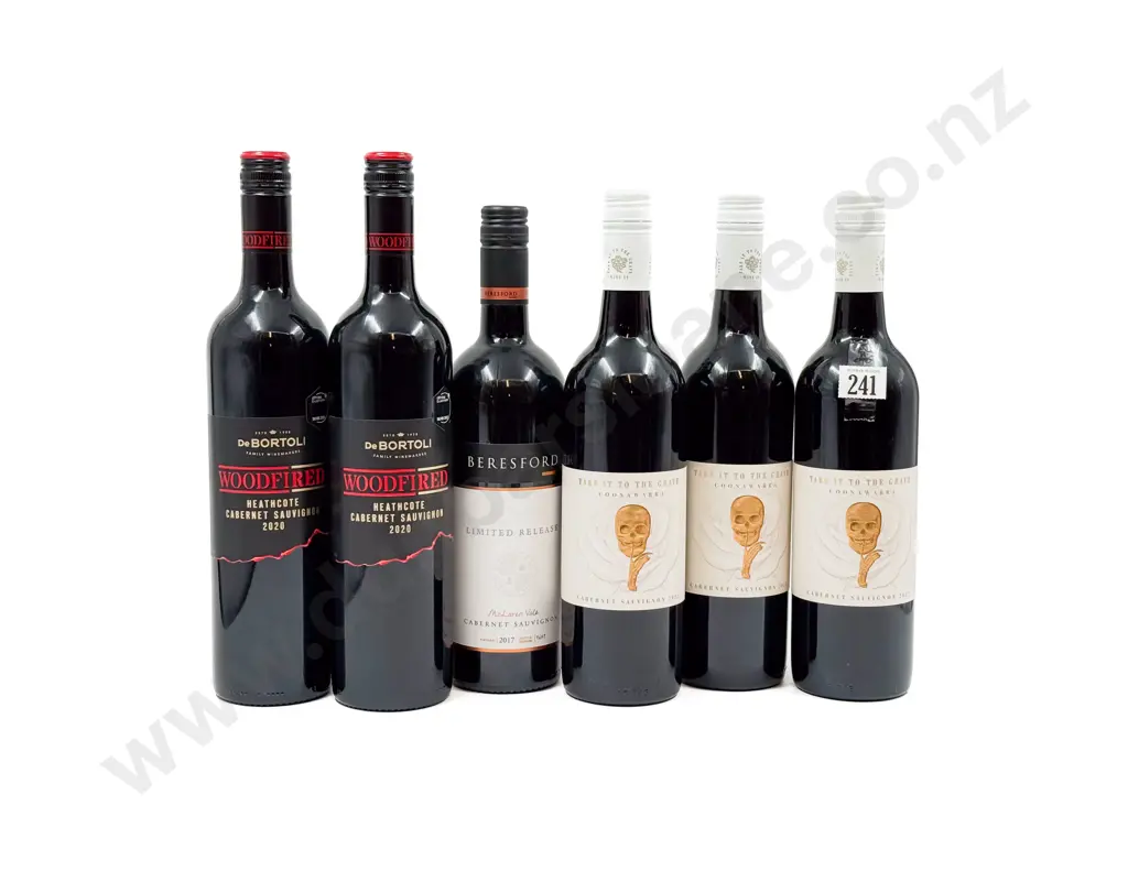 AUST Six Assorted Cabernet Sauvignon Image 1++