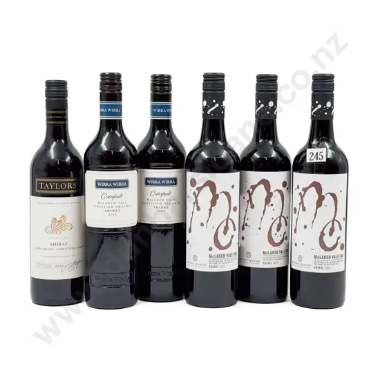 AUST Six Assorted Shiraz