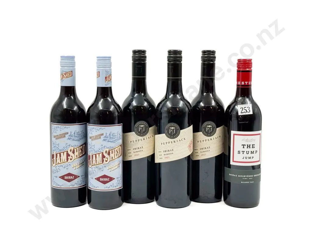 AUST Six Assorted Shiraz Image 1++