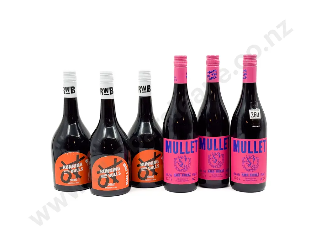 AUST Six Assorted Shiraz Image 1++