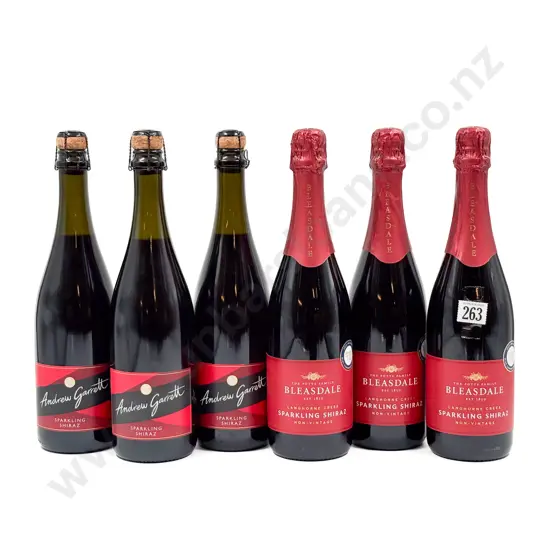 AUST Six Assorted Sparkling Shiraz