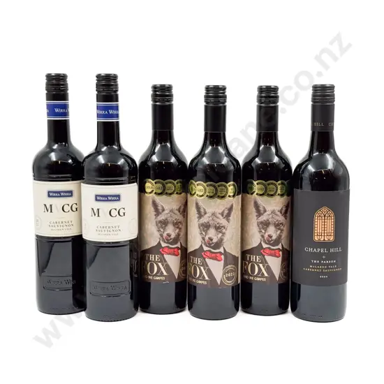 AUST Six Assorted Cabernet Sauvignon