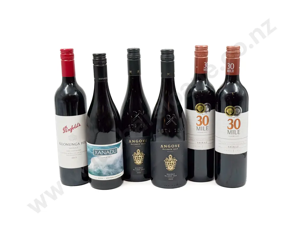 AUST Six Assorted Shiraz Image 1++