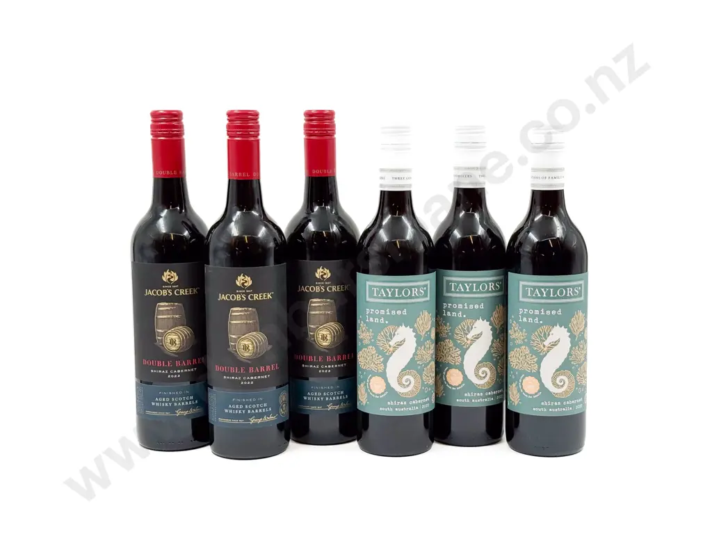 AUST Six Assorted Shiraz Cabernet Image 1++