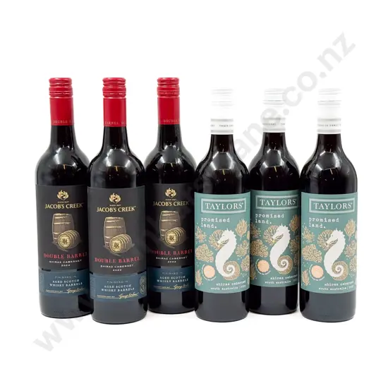 AUST Six Assorted Shiraz Cabernet