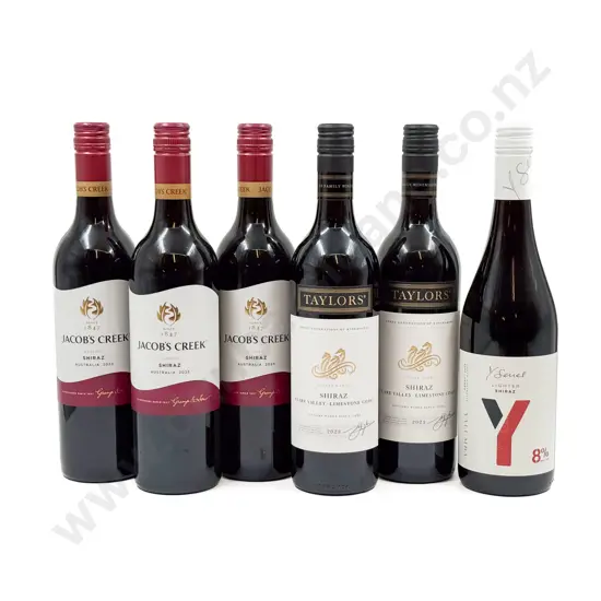 AUST Six Assorted Shiraz