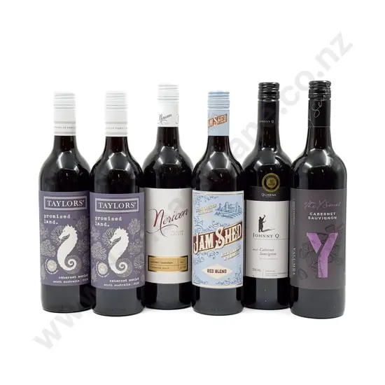 AUST Six Assorted Red Blends