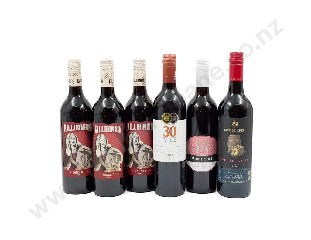 AUST Six Assorted Shiraz Image 1++