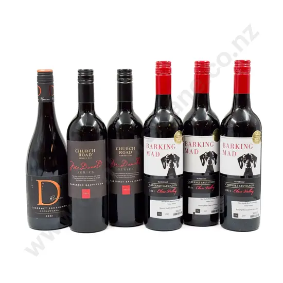 AUST Six Assorted Cabernet Sauvignon