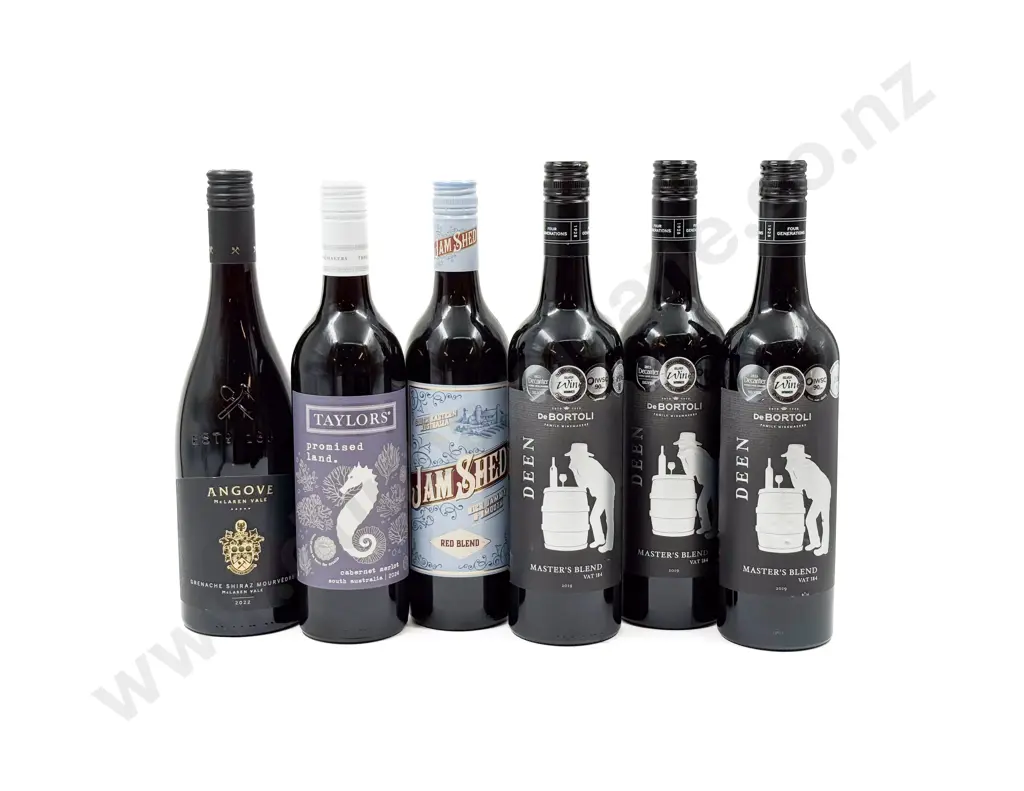 AUST Six Assorted Red Blends Image 1++