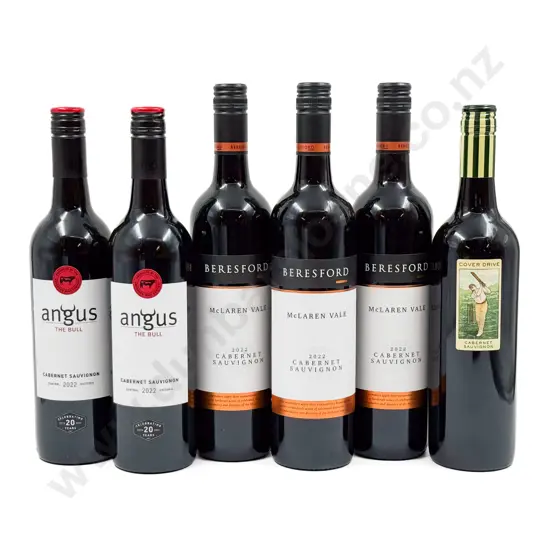 AUST Six Assorted Cabernet Sauvignon