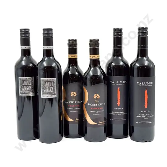 AUST Six Assorted Cabernet Sauvignon