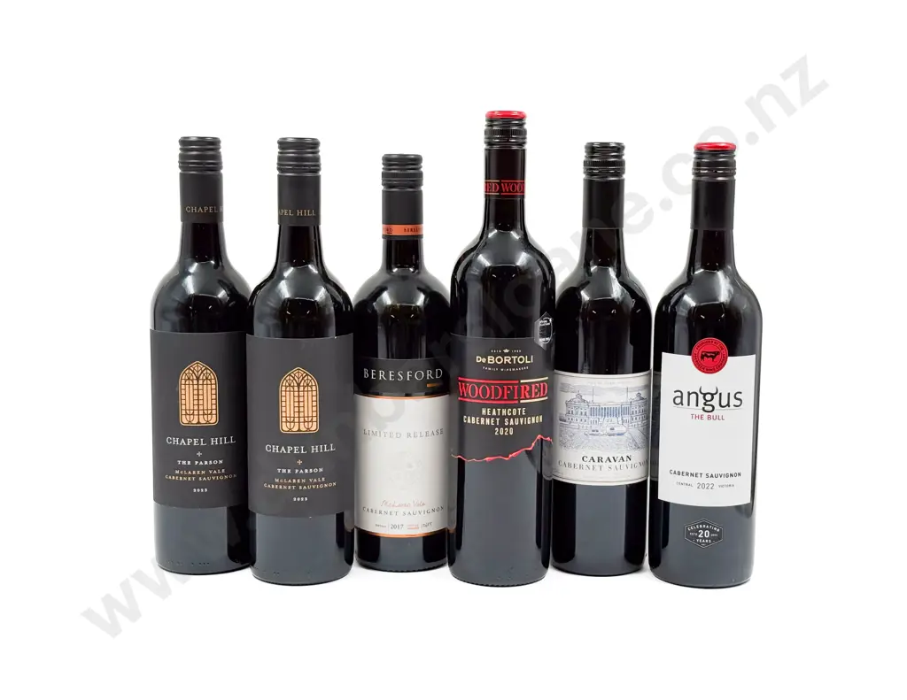 AUST Six Assorted Cabernet Sauvignon Image 1++