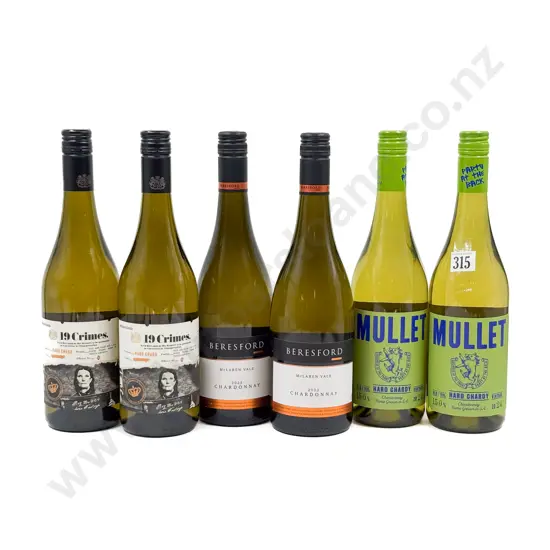 AUST Six Assorted Chardonnay