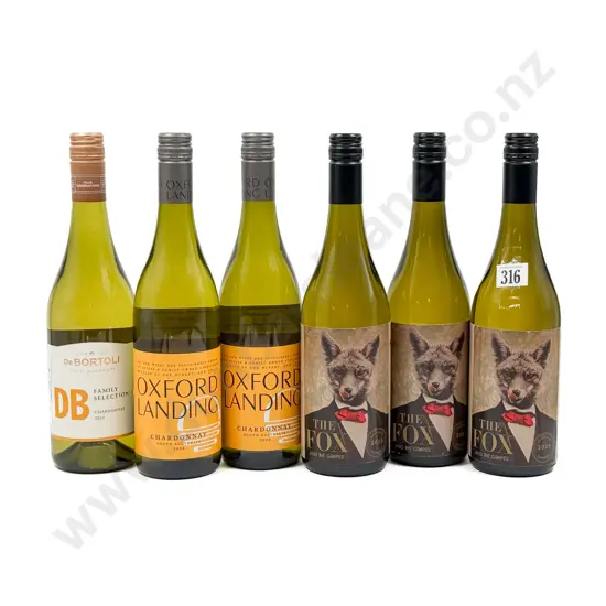 AUST Six Assorted Chardonnay