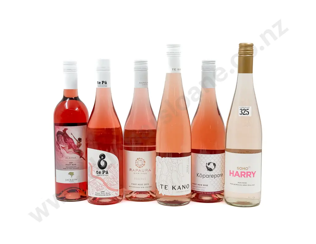 NZ Six Assorted Rosé Image 1++