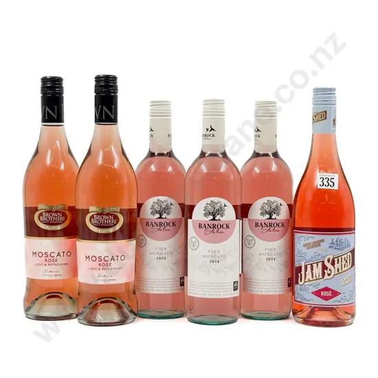 AUST Six Assorted Rosé & Pink Moscato