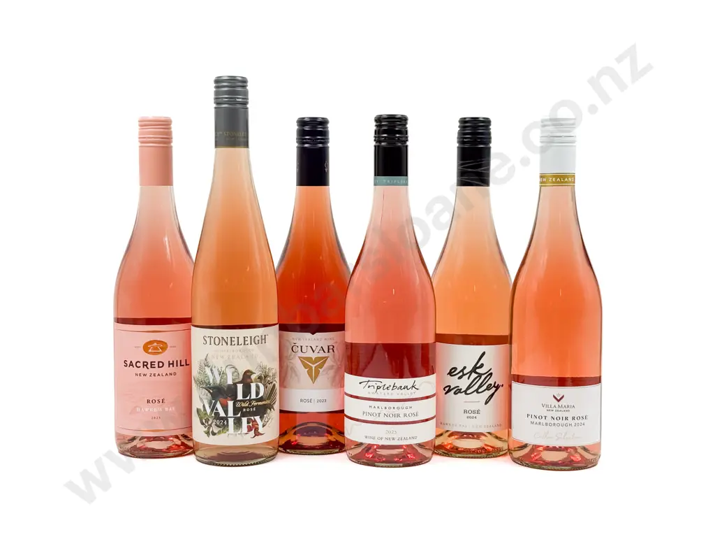 NZ Six Assorted Rosé Image 1++