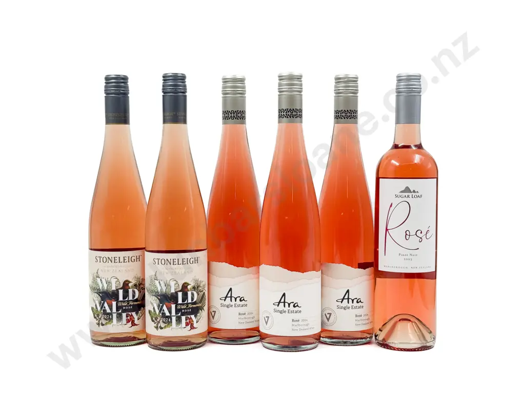 NZ Six Assorted Rosé Image 1++