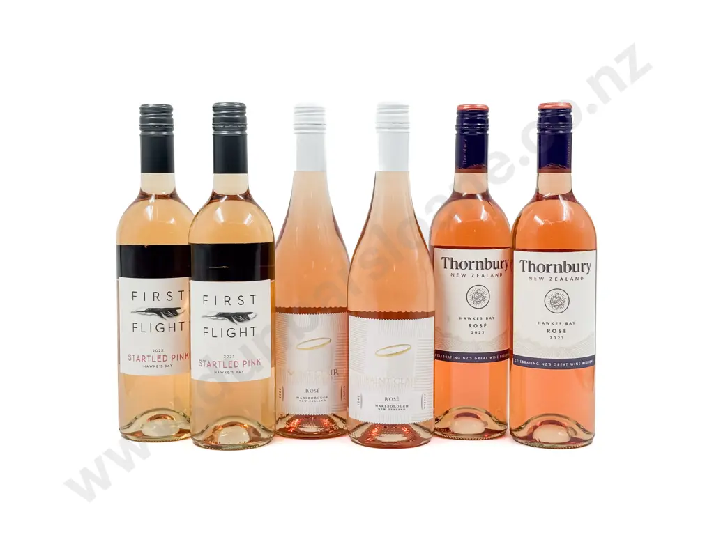 NZ Six Assorted Rosé Image 1++