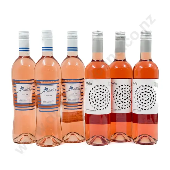 EUROPE Six Assorted Rosé