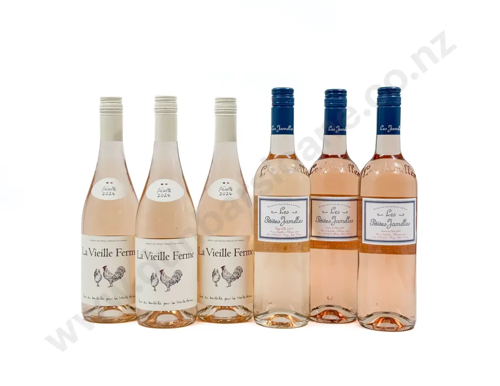 FRANCE Six Assorted Rosé Image 1++