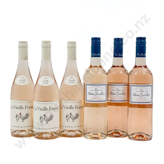 FRANCE Six Assorted Rosé
