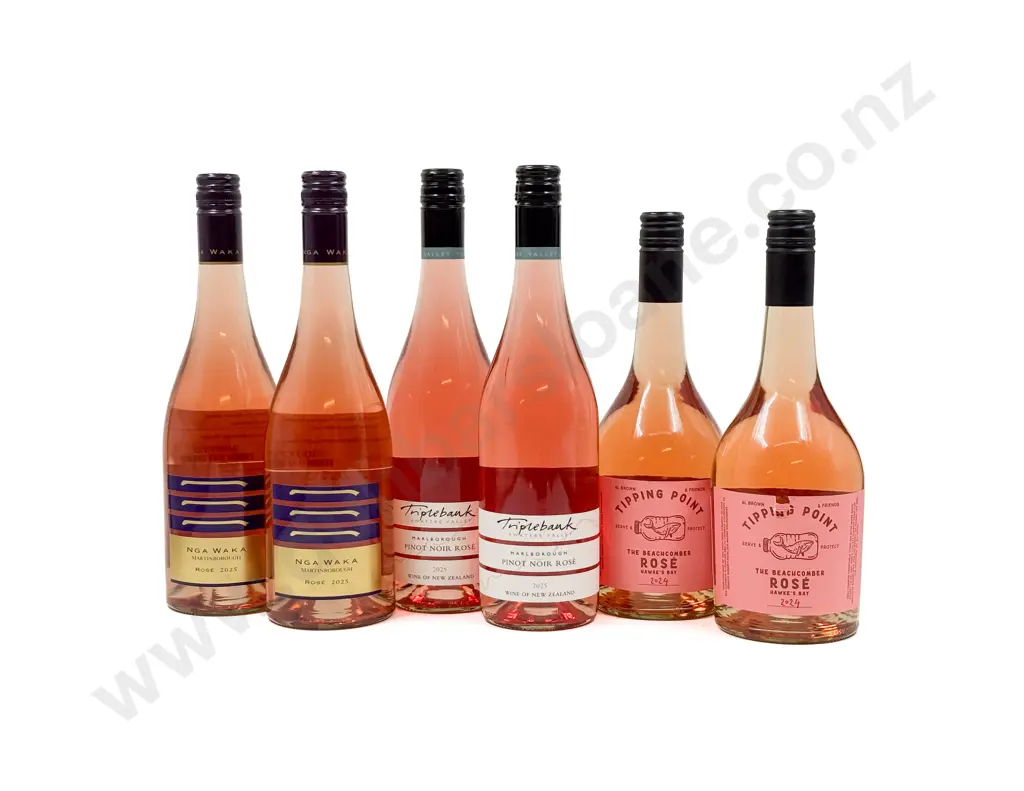 NZ Six Assorted Rosé Image 1++