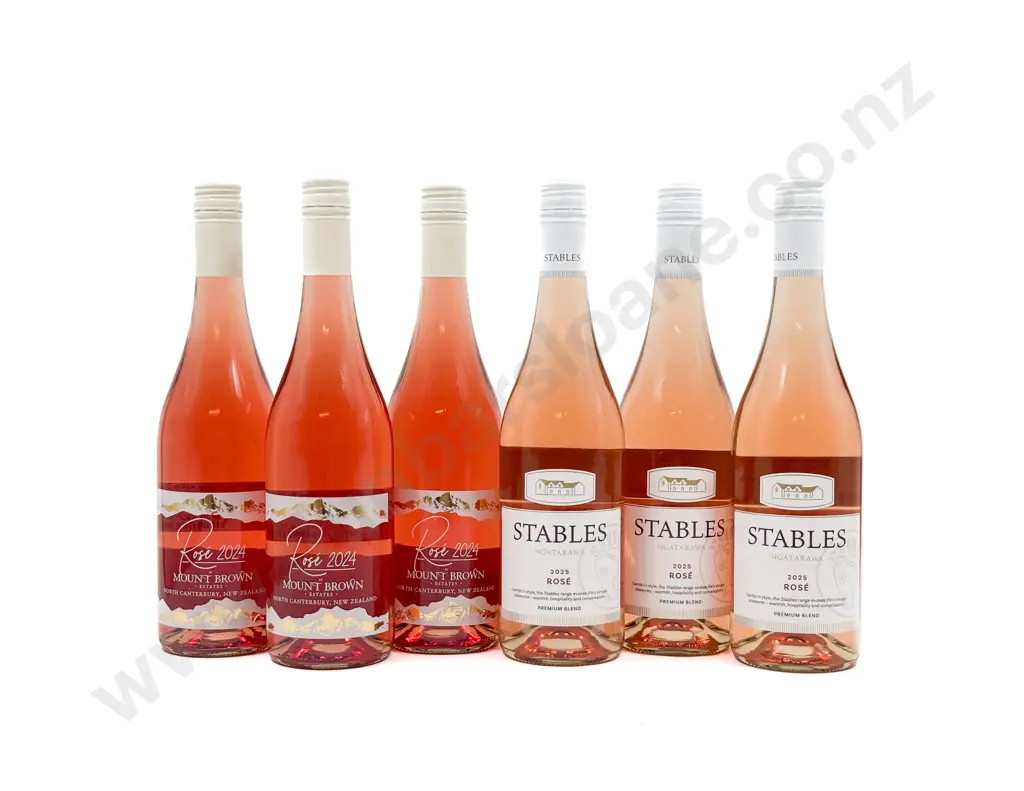NZ Six Assorted Rosé Image 1++