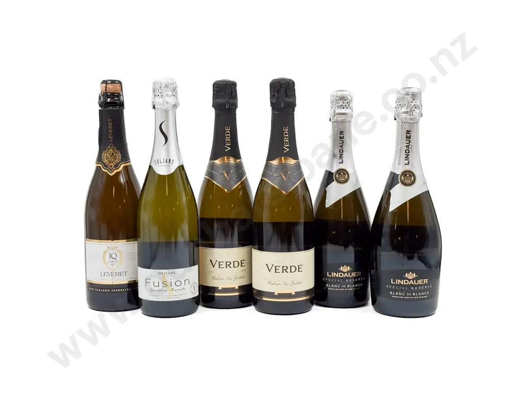 NZ Six Assorted Sparkling Wines Image 1++