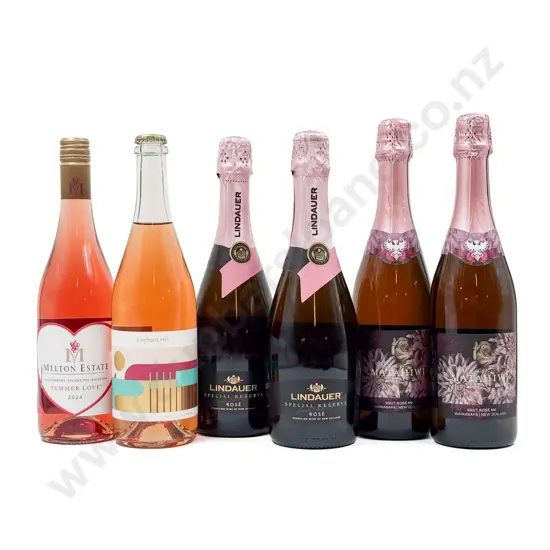 NZ Six Assorted Sparkling Rosé