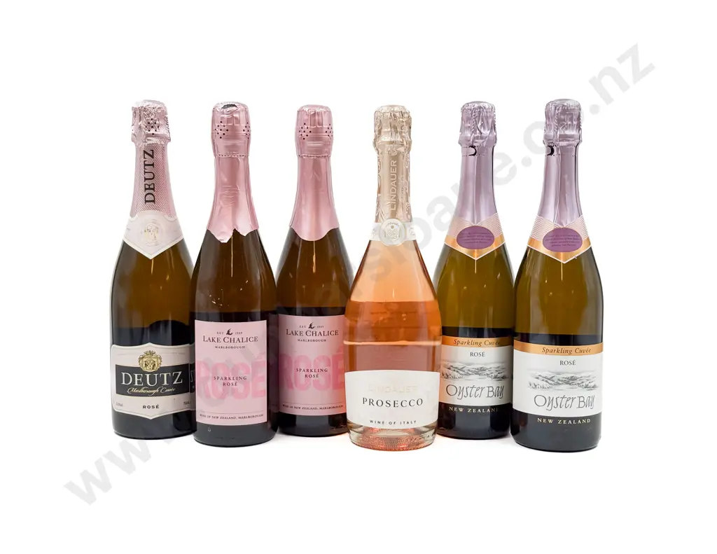 NZ Six Assorted Sparkling Rosé Image 1++