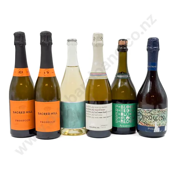 Six Assorted Sparkling Wines