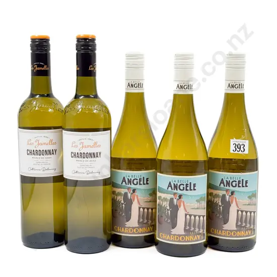 FRANCE Five Assorted Chardonnay