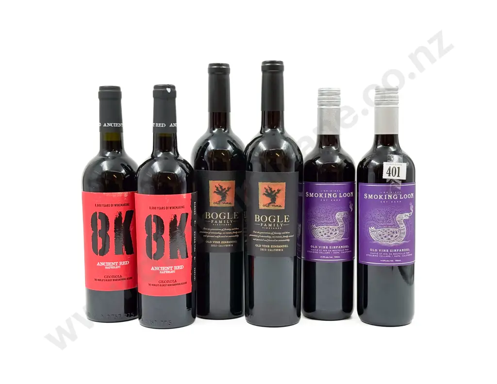 USA Six Assorted Red Blends Image 1++