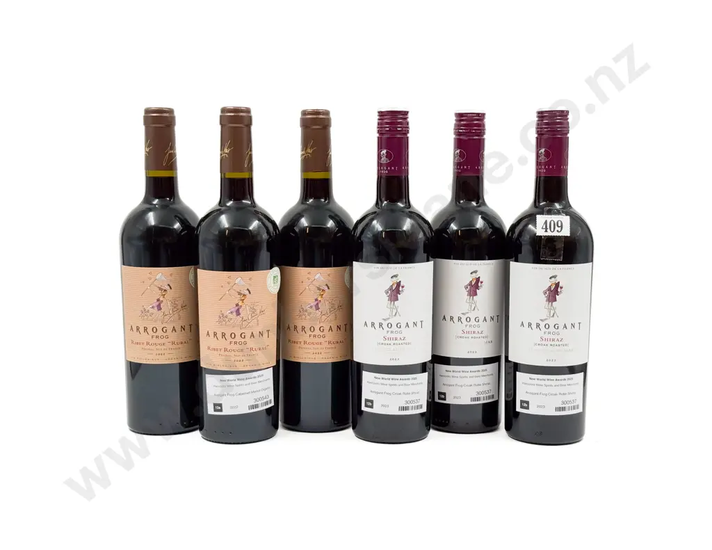 FRANCE Six Assorted Red Blends Image 1++