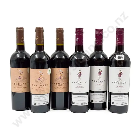 FRANCE Six Assorted Red Blends