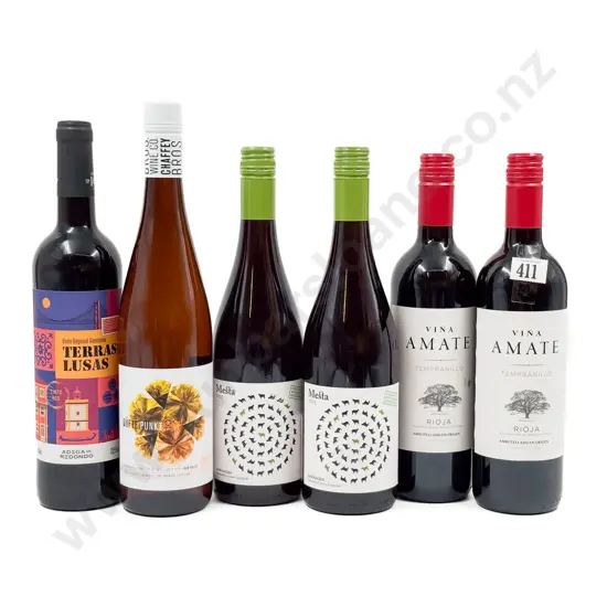 SPAIN Six Assorted Red Blends