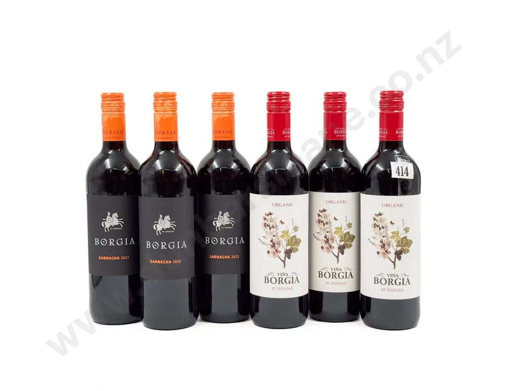 SPAIN Six Assorted Red Blends Image 1++