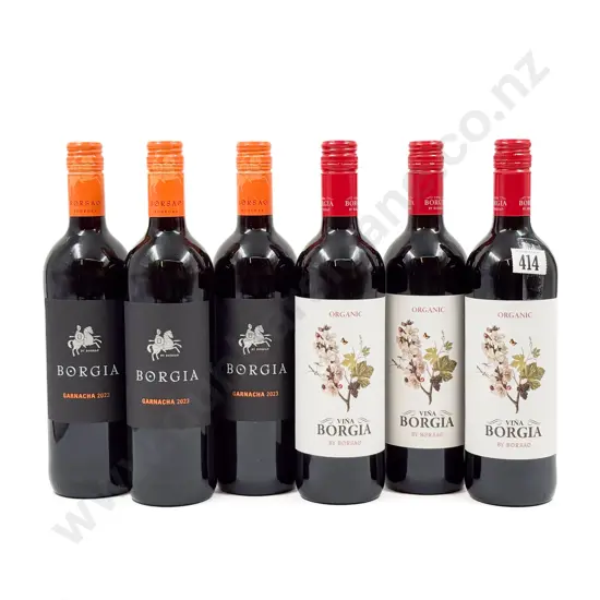 SPAIN Six Assorted Red Blends